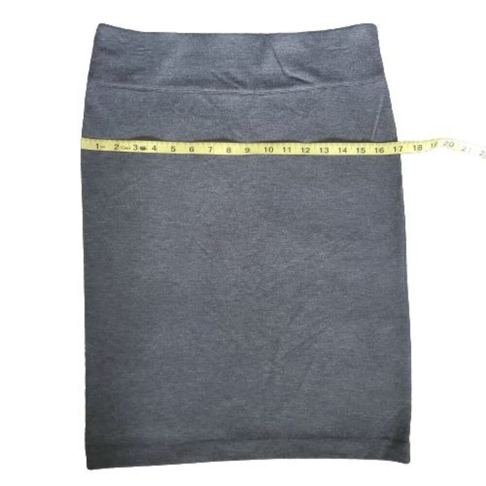 LOFT Outlet Knit Sweater Pencil Skirt Gray Women's Size Medium Petite - Picture 9 of 10
